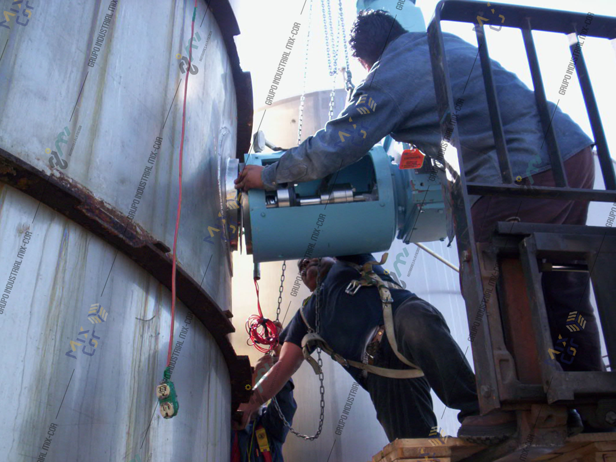 Agitador de Entrada Lateral
