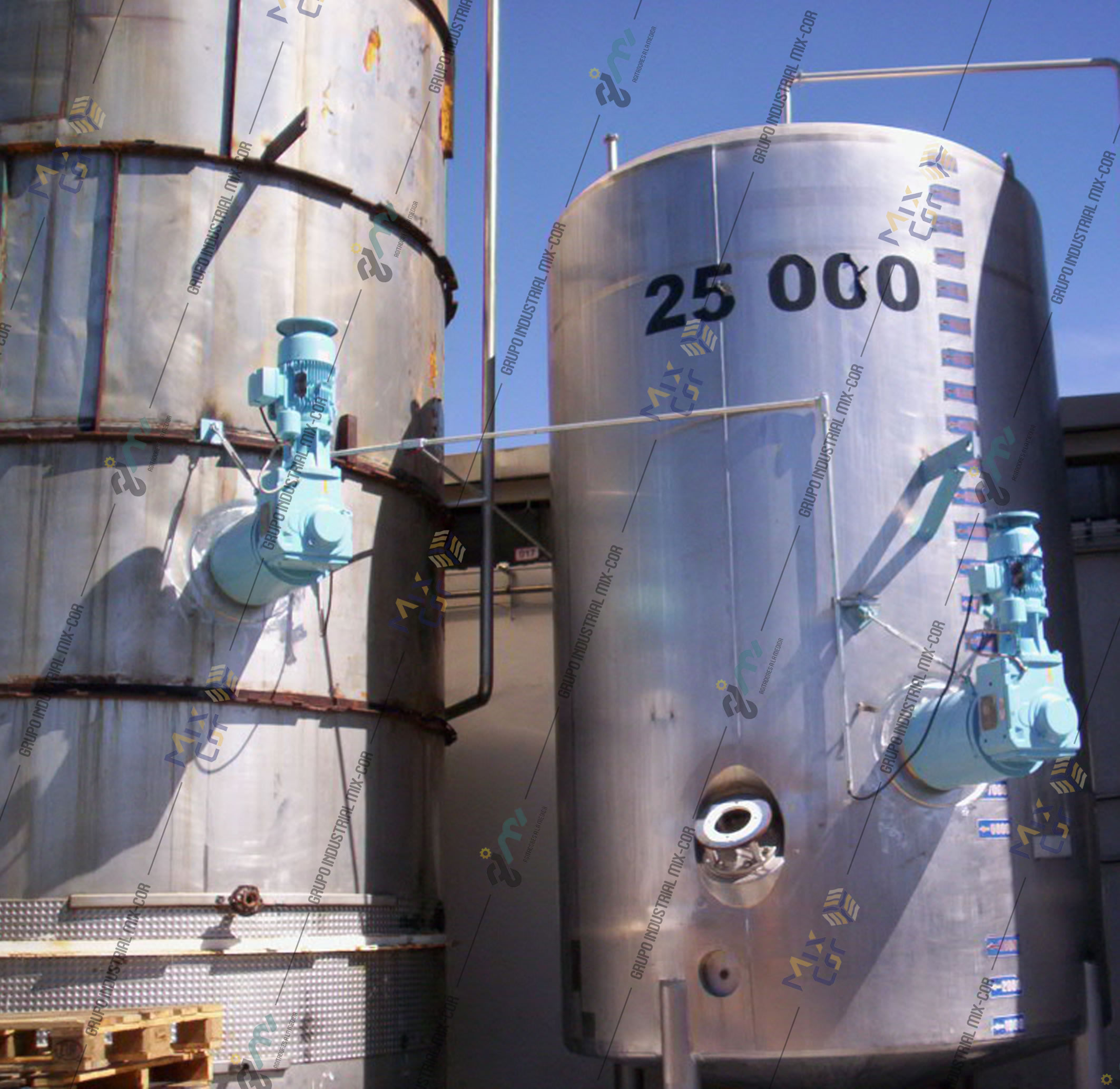 Agitador de Entrada Lateral